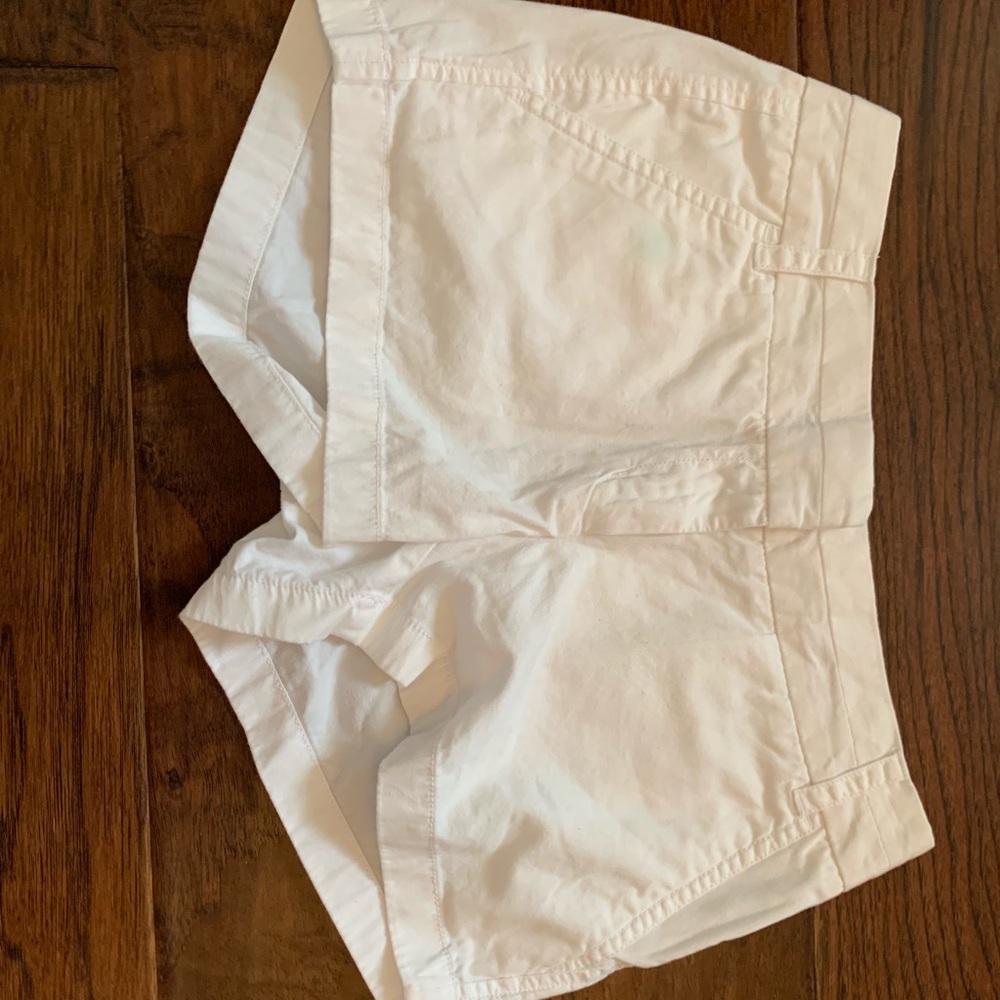 White JCREW SHORTS